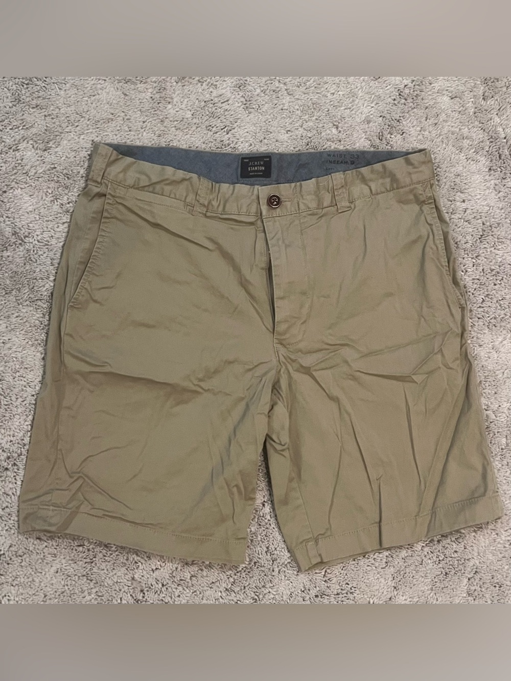 J. Crew Men's Stanton Chino Shorts